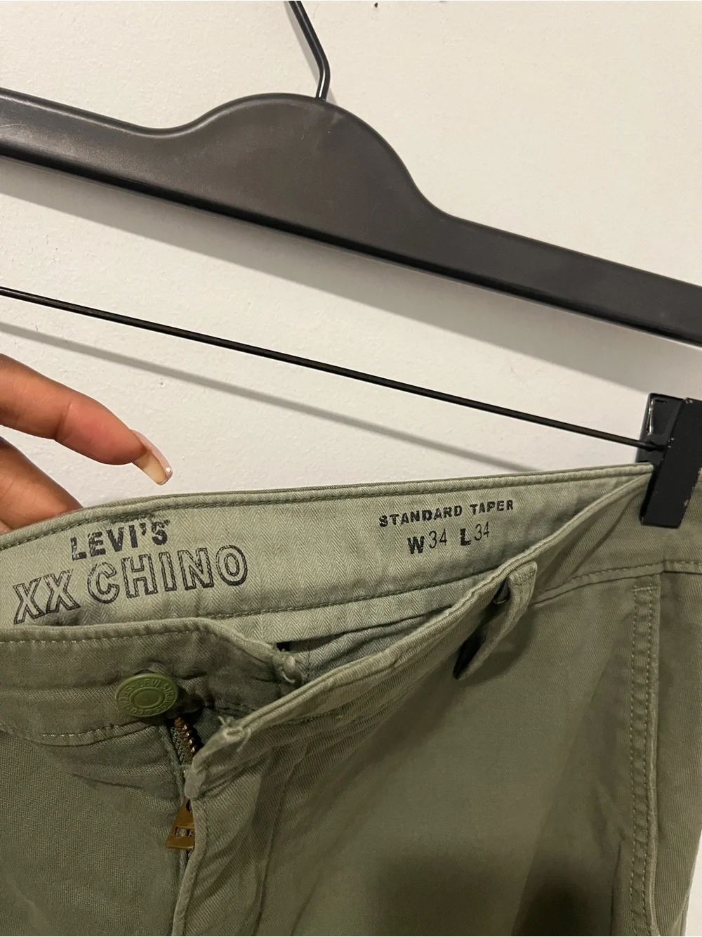 Levi's Olive Green Cargo Pants